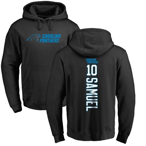 Carolina Panthers Men Black Curtis Samuel Backer NFL Football #10 Pullover Hoodie Sweatshirts->carolina panthers->NFL Jersey